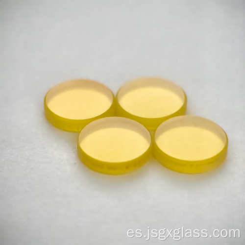 Filtros de vidrio óptico amarillo JB510 GG515 Y-50